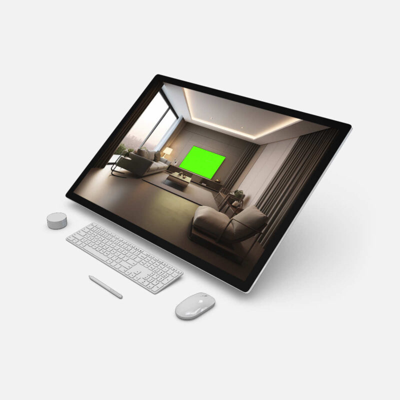 Green-Screen-Desktop-Living-Room-TV-5-1