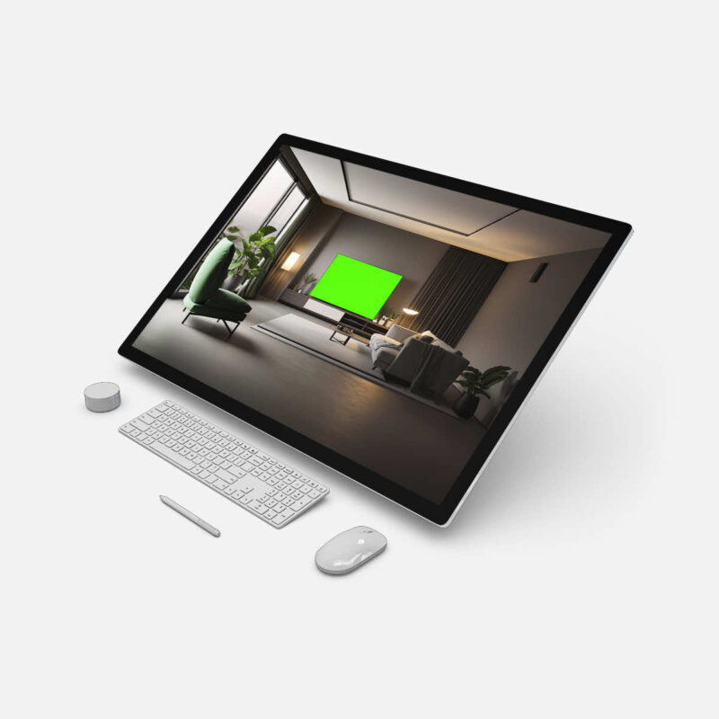 Green-Screen-Desktop-Living-Room-TV-6-1