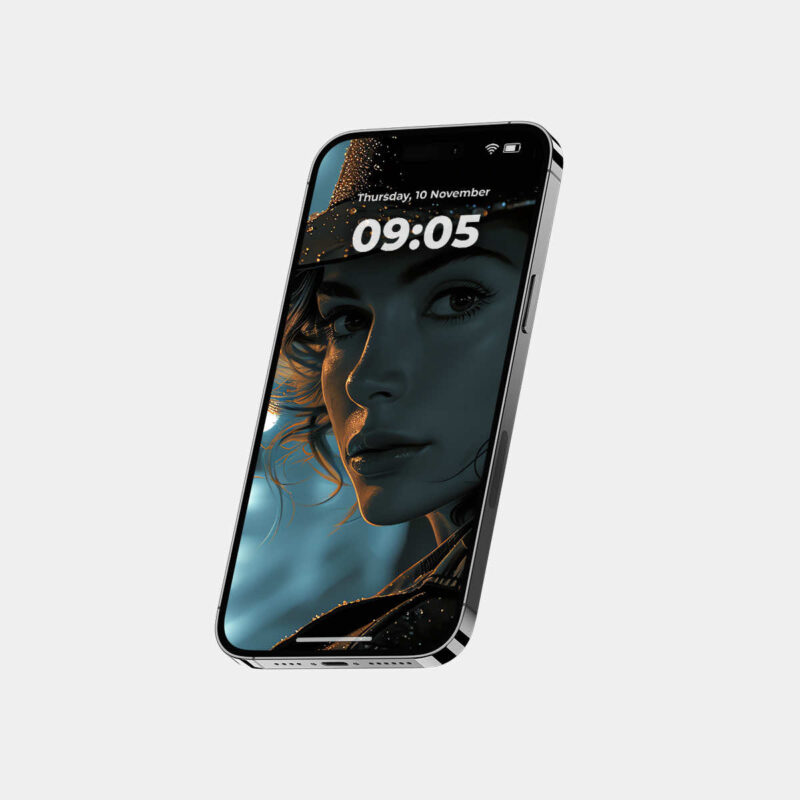 Phone 4K Wallpaper Noir