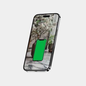 Marble Countertop Green Screen iPhone #1
